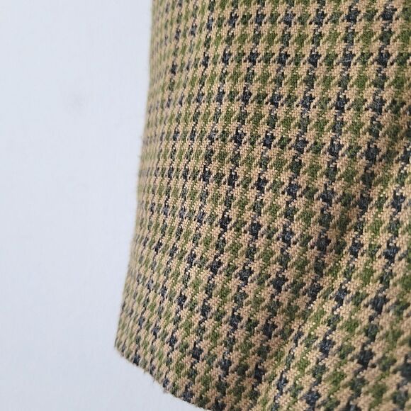 Vintage Petite Sophisticate Mini Skirt Houndstooth Academia 6P - Picture 7 of 7